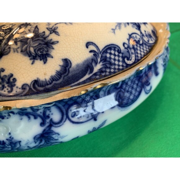 1900 Klondyke MS&CE Serving Dish - Imperfect - Picture 6 of 9